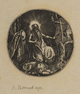 Heiliger Hieronymus, 19. Jahrhundert von Alois Petrak