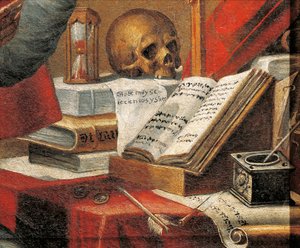 Manuskripte des Heiligen Hieronymus: Vulgata, Detail von Alonso Antonio Villamor