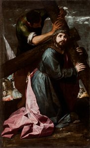 Christus trägt das Kreuz (Via Dolorosa)
