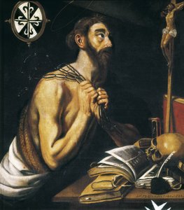 Der reuige Heilige Dominikus