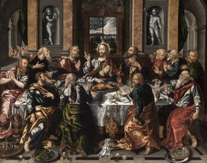 Das letzte Abendmahl, ca. 1588