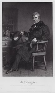 William Henry Harrison (Gravur) von Alonzo (after) Chappel