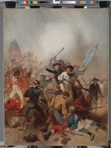 Schlacht von Bunker Hill, 17. Juni 1775, 1859 von Alonzo Chappel