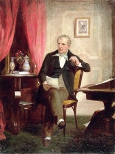 James Fenimore Cooper (1789-1851) (nach der Konservierung) von Alonzo Chappel