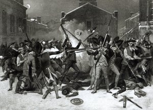 Das Massaker von Boston, 5. März 1770