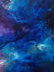 Elektrisch Blaue Nebel
