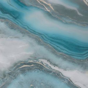 Fließendes Aqua-Achat