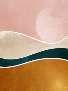 Goldene Wüstensonne