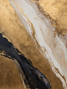 Goldener Marmorfluss