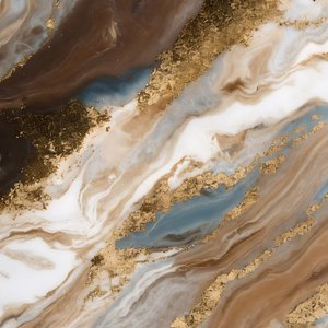 Goldener Marmorswirl