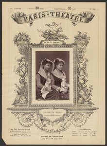 Pariser Theater: Die Schwestern Badia von Alphonse J. Liébert