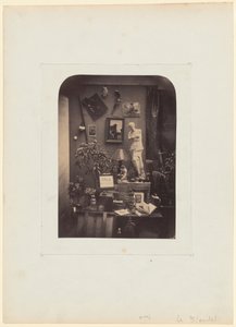 Atelierdekor, Stillleben von Alphonse Le Blondel