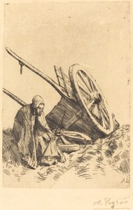 Gebrochener Wagen (La charette brisée)