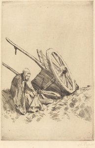 Gebrochener Wagen La charrette brisee