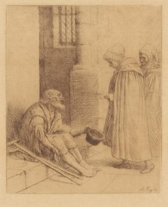 Nächstenliebe (La Charité) von Alphonse Legros