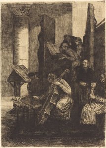 Chor in einer spanischen Kirche
