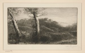 Sonnenuntergang von Alphonse Legros