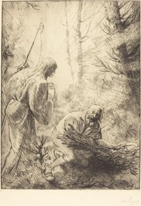 Der Tod und der Holzfäller, 2. Platte