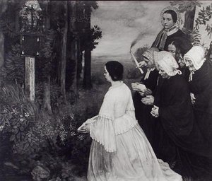 Ex Voto, 1860 von Alphonse Legros