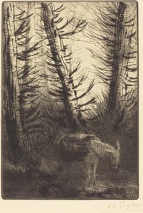 Bauer und sein Esel (Le fermier et son âne)
