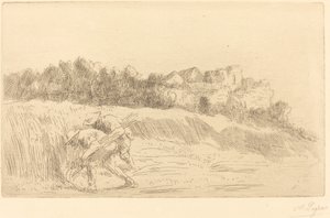 Erntearbeiter von Alphonse Legros