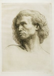 Kopf eines Modells (1877)