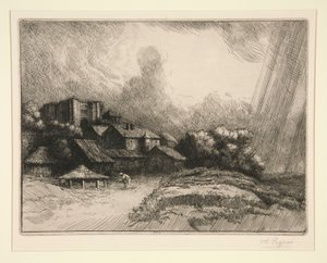 La ferme de l von Alphonse Legros
