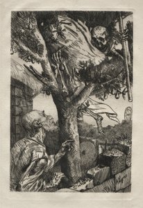 Der Tod im Birnbaum von Alphonse Legros