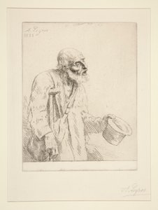 Der Bettler von Alphonse Legros
