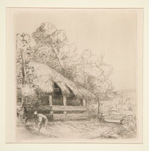 Der kleine Schuppen von Alphonse Legros