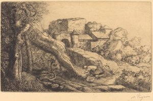 Der kleine Grasbrenner von Alphonse Legros