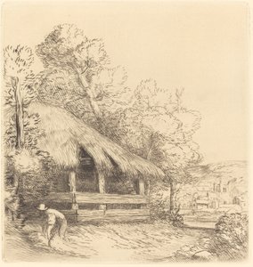 Kleiner Unterstand von Alphonse Legros