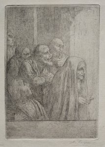 Mitternachtsmesse von Alphonse Legros