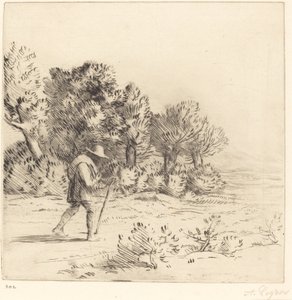 Händler Le colporteur von Alphonse Legros