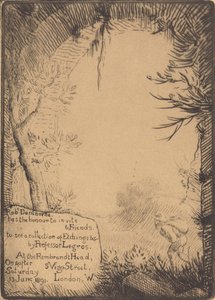 Teller für eine Ausstellung im Dunthorne Home