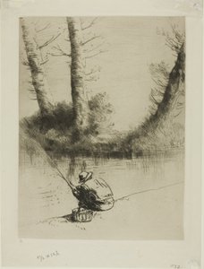 Stangenfischer von Alphonse Legros