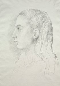 Porträt von Fräulein Nora E. Legros