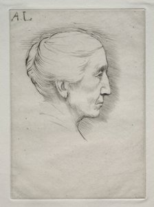 Porträt von Mme. Emily Hughes (1. Platte)