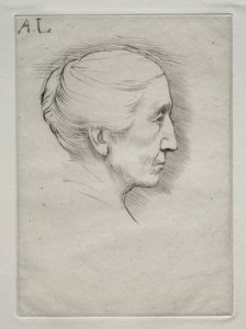 Porträt von Mme. Emily Hughes, 1. Platte