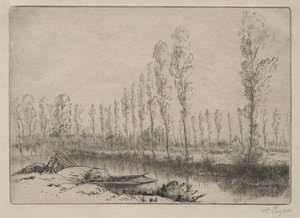 In der Nähe von Amiens, die Torfmoore von Alphonse Legros