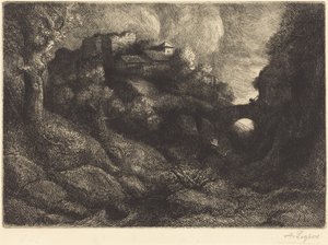 Erinnerung an Italien von Alphonse Legros