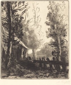 Der Schuppen von Alphonse Legros