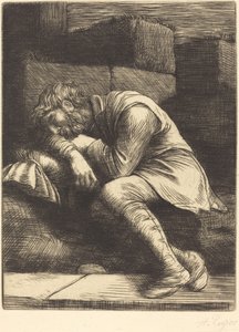 Schlafender Bettler