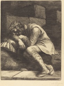 Schlafender Bettler