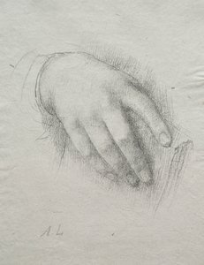 Die Hand von Nora E. Legros
