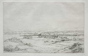 Die Wiese am See La Plaine Près Du Lac von Alphonse Legros