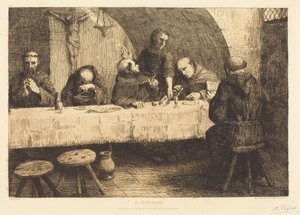 Das Refektorium von Alphonse Legros