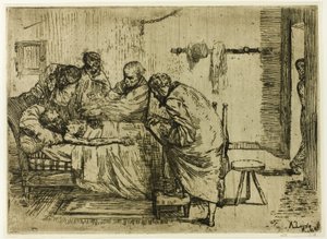 Die Wahrheit im Fall von Mr. Waldemar von Alphonse Legros