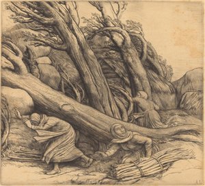 Tornado Le typhon von Alphonse Legros