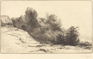 Ansicht eines Bauernhofs, 2. Platte